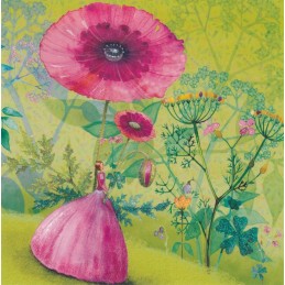 Blumenwald - Mila Marquis Postkarte