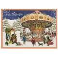 Christmas Carousel - Tausendschön - Postcard