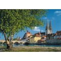 Regensburg an der Donau 2 - Ansichtskarte