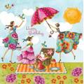 Happy Birthday - Picknick - Nina Chen Postkarte