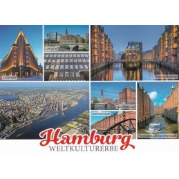 Hamburg Multi - Ansichtskarte