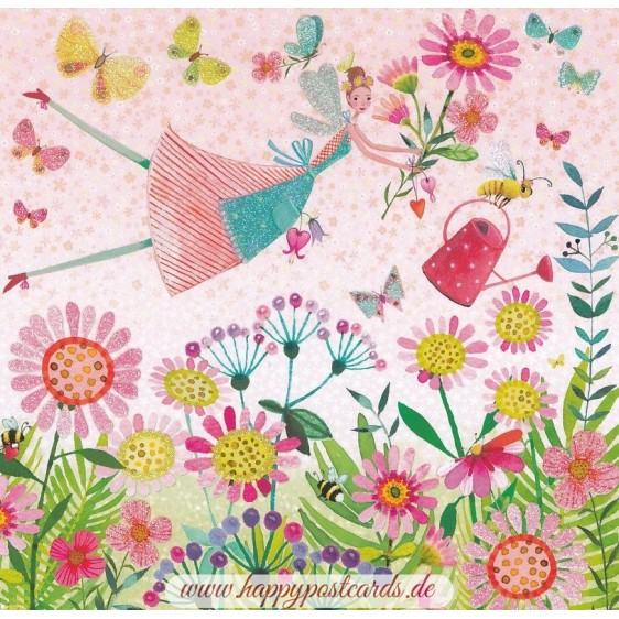 Flowerfairy - Mila Marquis Postcard