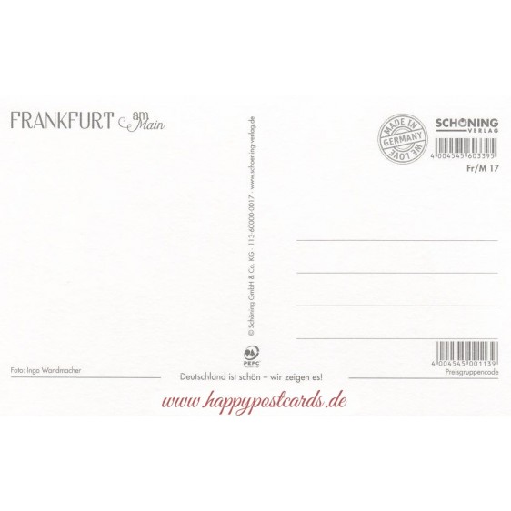 Frankfurt - Skyline - HotSpot-Card