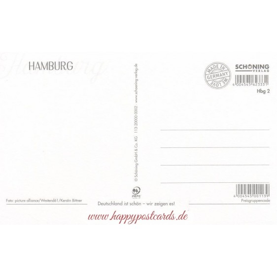 Hamburg - Elbphilarmonie - HotSpot-Card