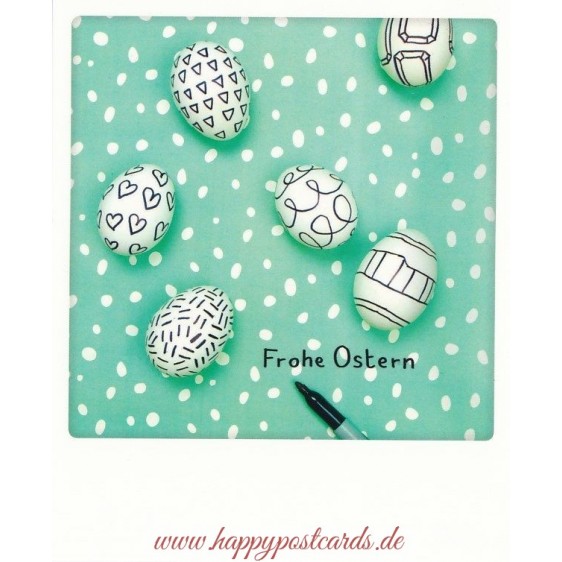 Frohe Ostern - PolaCard
