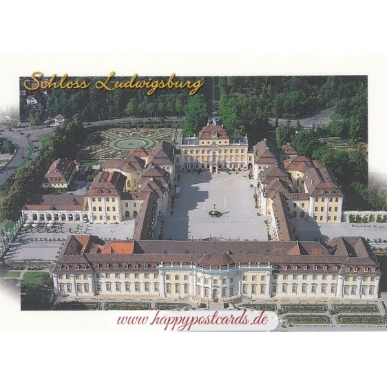 Schloss Ludwigsburg - Ansichtskarte