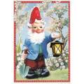 Garden gnome - Tausendschön - Postcard
