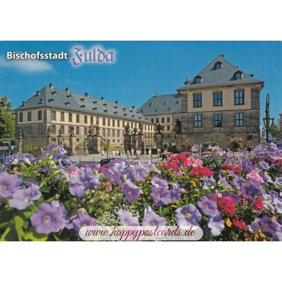 Fulda - Castle - Postcard