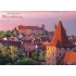 Nürnberg - Old town with castle - Viewcard