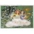 Frohe Weihnachten - Engel mit Harfe - Tausendschön - Postkarte
