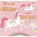 Unicorn: Life is just Glitter - Mila Marquis Postcard