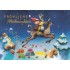Cats on a reindeer - Nina Chen Postcard