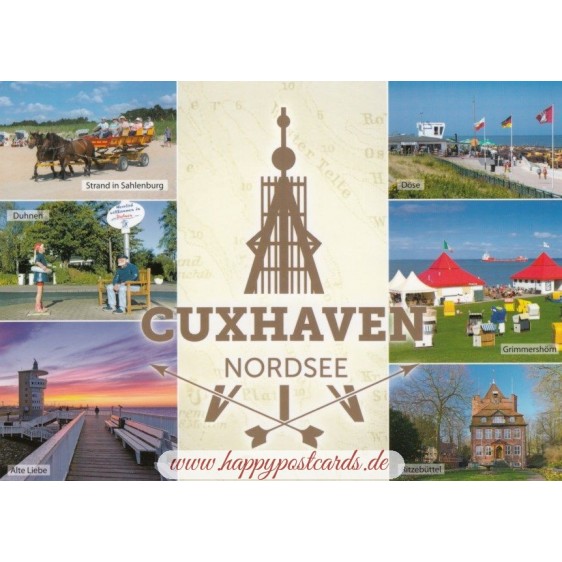 Cuxhaven - Postcard