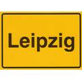Leipzig - Ortsschild - Viewcard