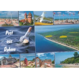 Mail from Dahme - Postcard