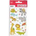 Little animals and numbers Sticker