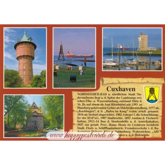 Cuxhaven - Chronikkarte