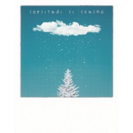 Schneewolke - Weihnachtskarte - PolaCard