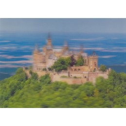 3D Castle Hohenzollern - 3D Postcard