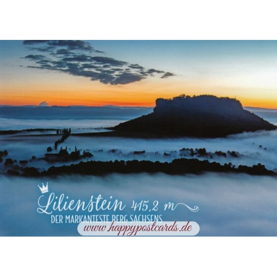 Lilienstein - Postkarte