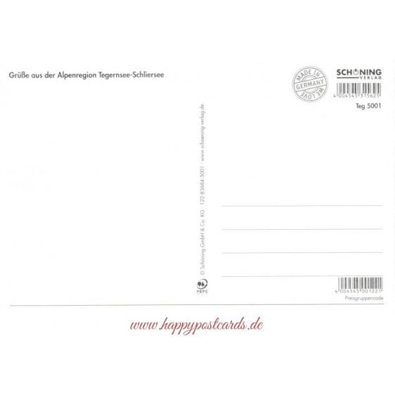 Beautiful Tegernsee 2 - Viewcard