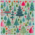 Christmas trees - Mila Marquis Postcard