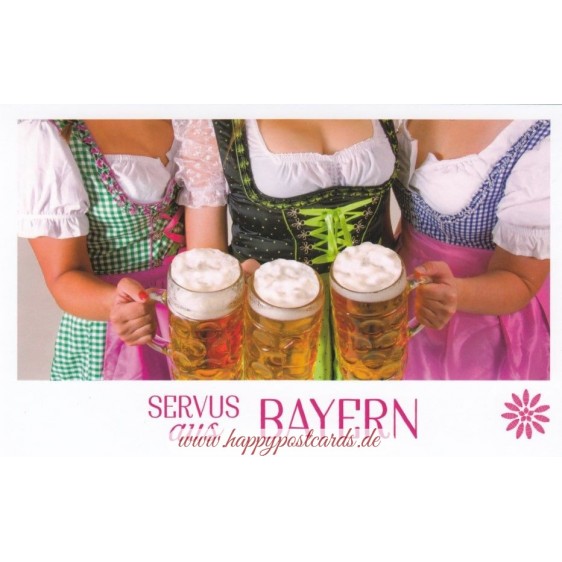 Servus aus Bayern - HotSpot-Card