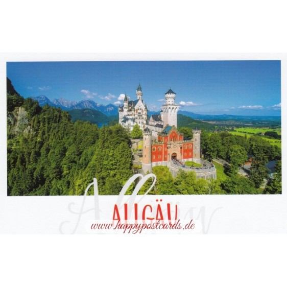 Allgäu - Schloss Neuschwanstein - HotSpot-Card