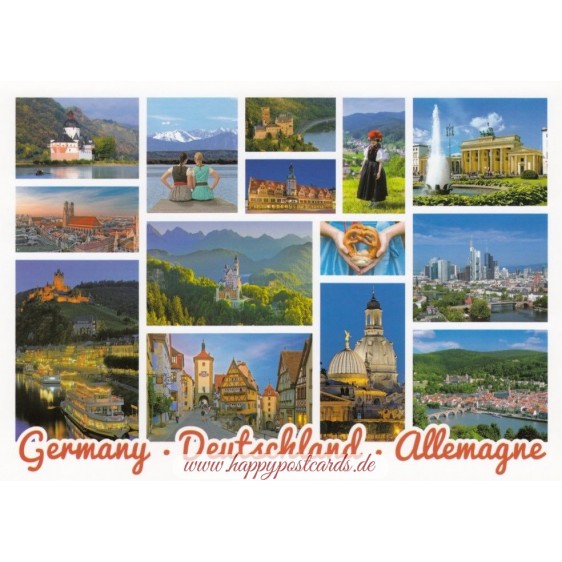 Germany - Eindrücke - Ansichtskarte