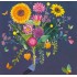 Strauß mit Sonnenblumen - Mila Marquis Postkarte