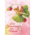 Zum Geburtstag - Fairy with strawberry - Nina Chen Postcard