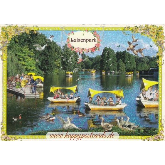 Mannheim - Luisenpark - Tausendschön - Postkarte