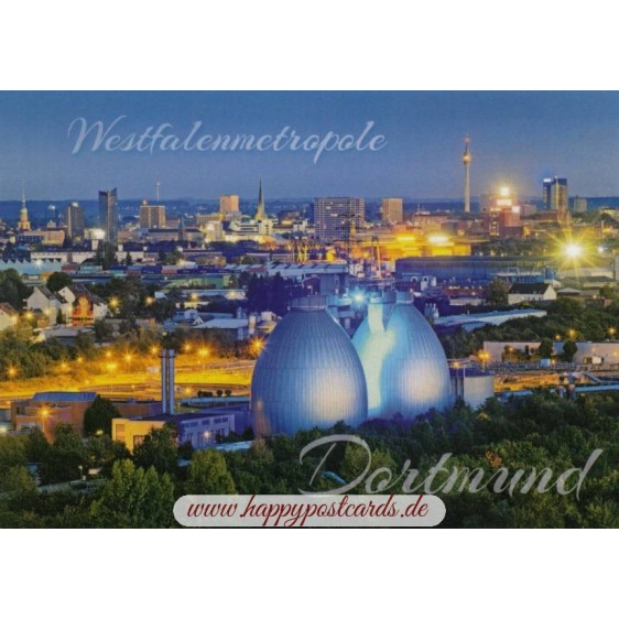 Westfalenmetropole Dortmund - Ansichtskarte