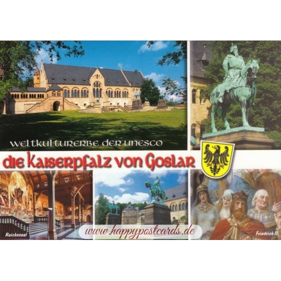 Goslar- Kaiserpfalz - Viewcard