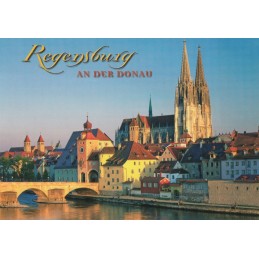Regensburg an der Donau - Ansichtskarte