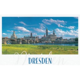 Dresden - Elbpanorama - HotSpot-Card