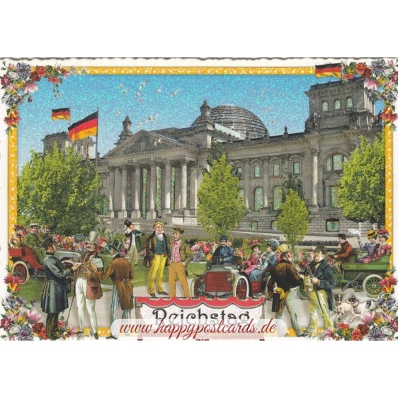 Berlin - Reichstag - Tausendschön - Postcard