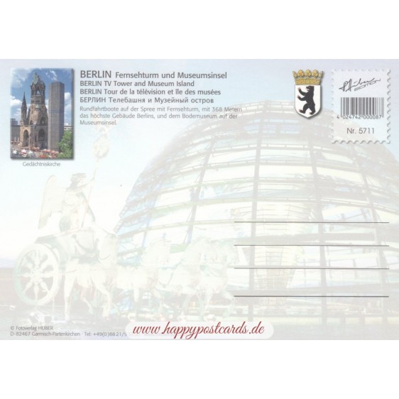 Berlin - Fernsehturm und Museumsinsel