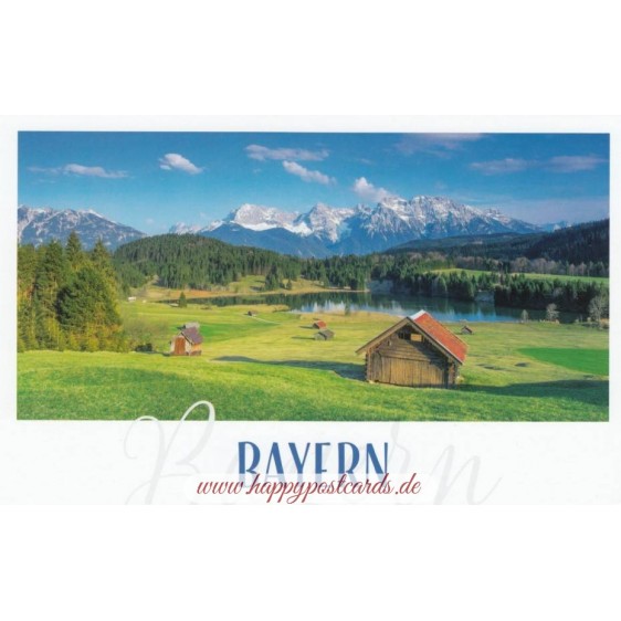 Bavaria - Lake - HotSpot-Card