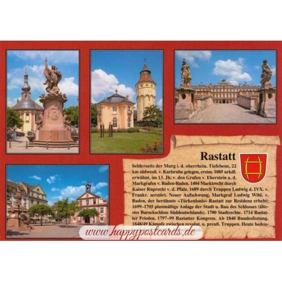 Rastatt - Chronik - Ansichtskarte