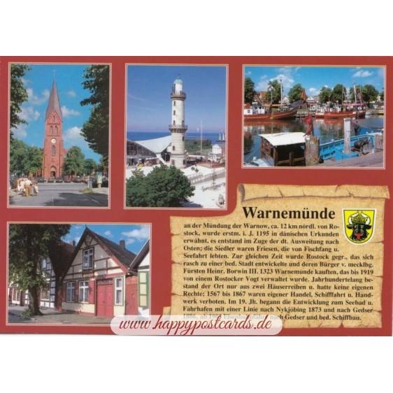 Warnemünde - Chronik - Ansichtskarte