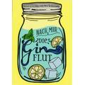 Gin Flut - Moment mal - Postcard