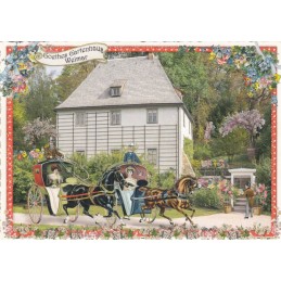 Weimar - Goethe's Gardenhouse - Tausendschön - Postcard