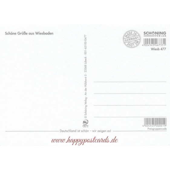 Schönes Wiesbaden - Postkarte