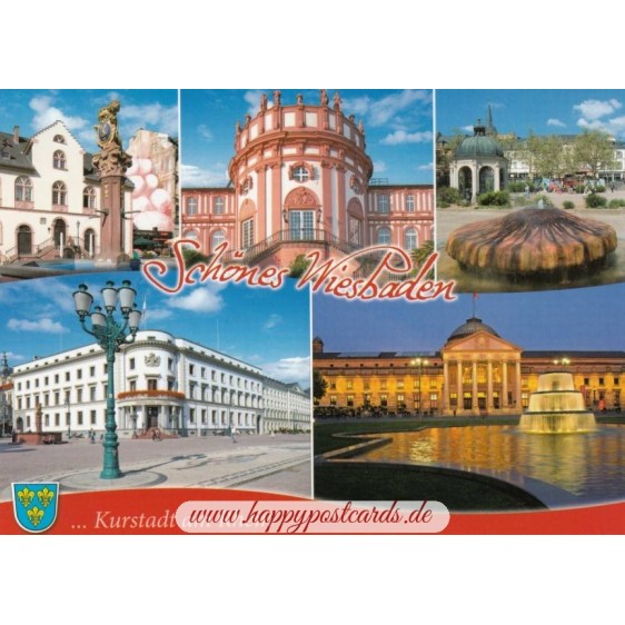Schönes Wiesbaden - Postkarte