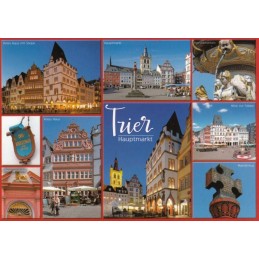Trier - Hauptmarkt - Ansichtskarte