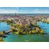 Schwerin - aerial view - Viewcard