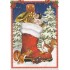 Christmas Stocking - Tausendschön - Postcard