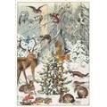Weihnachten der Tiere - Tausendschön - Weihnachtskarte
