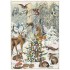 Christmas of the animals - Tausendschön - Postcard